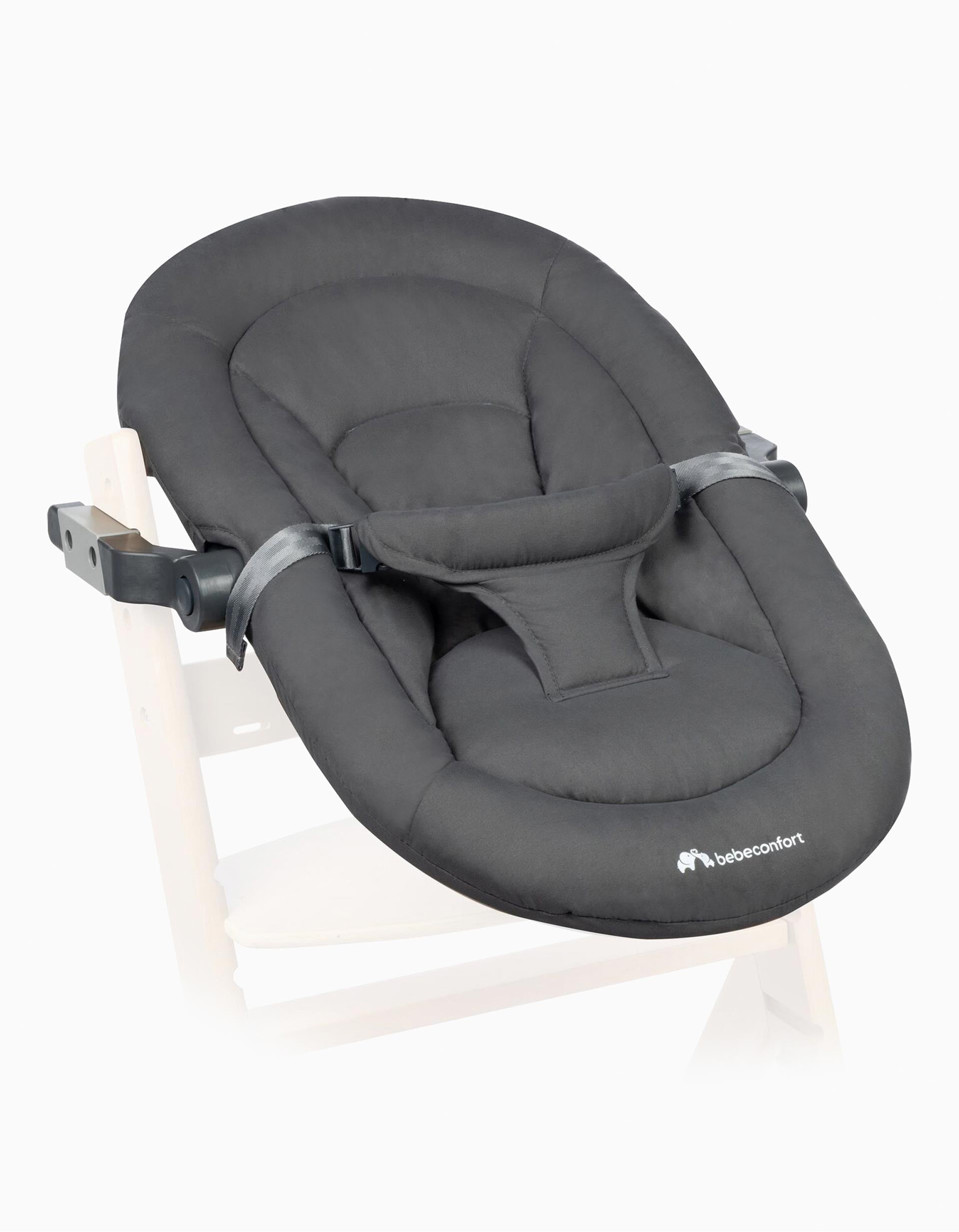 Cadeira De Repouso 2 Em 1 Bebe Confort Timba, Mineral Graphite