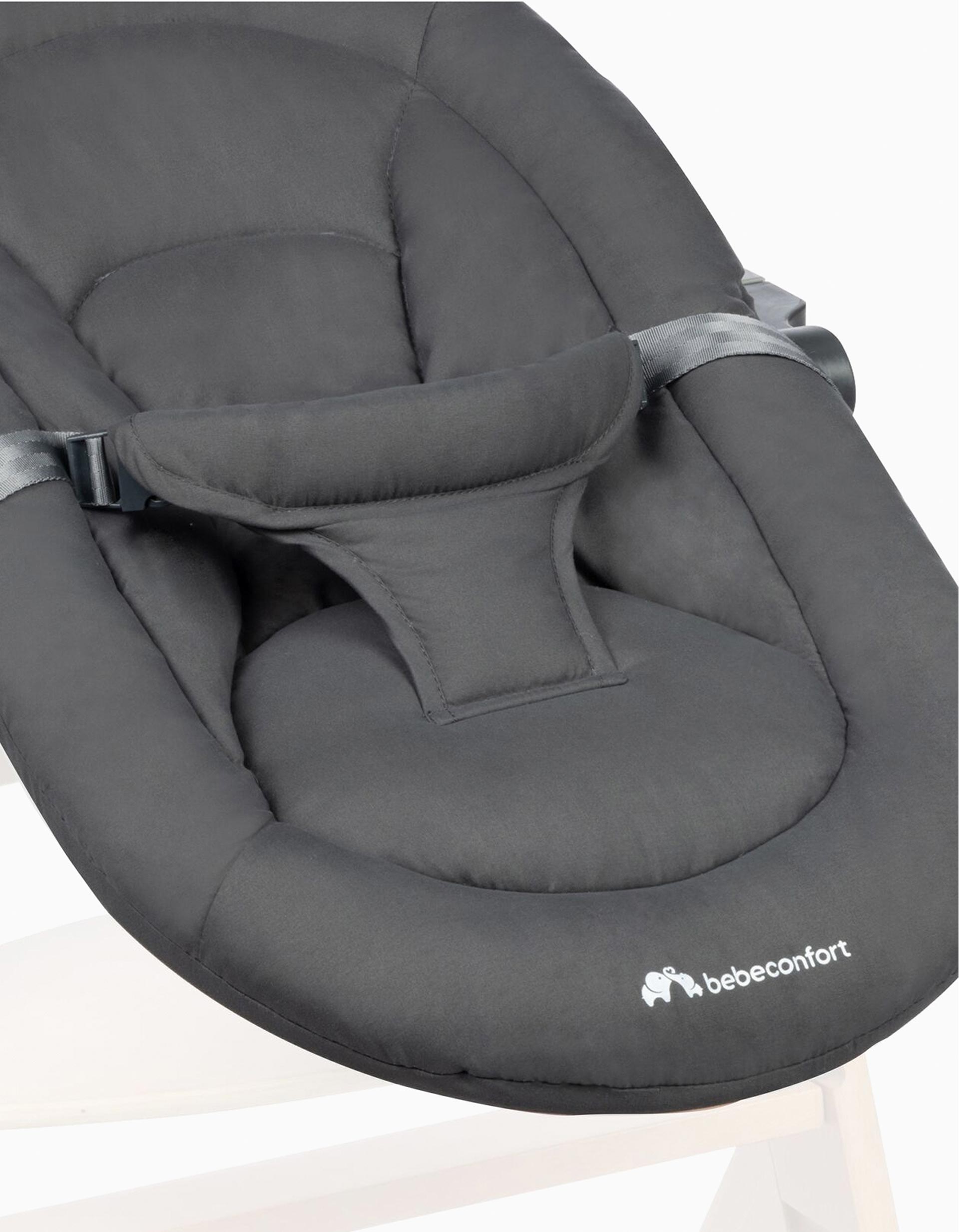 Cadeira De Repouso 2 Em 1 Bebe Confort Timba, Mineral Graphite