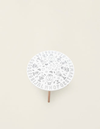 Mesa de Colorear ZY Baby 'Emociones', Blanco