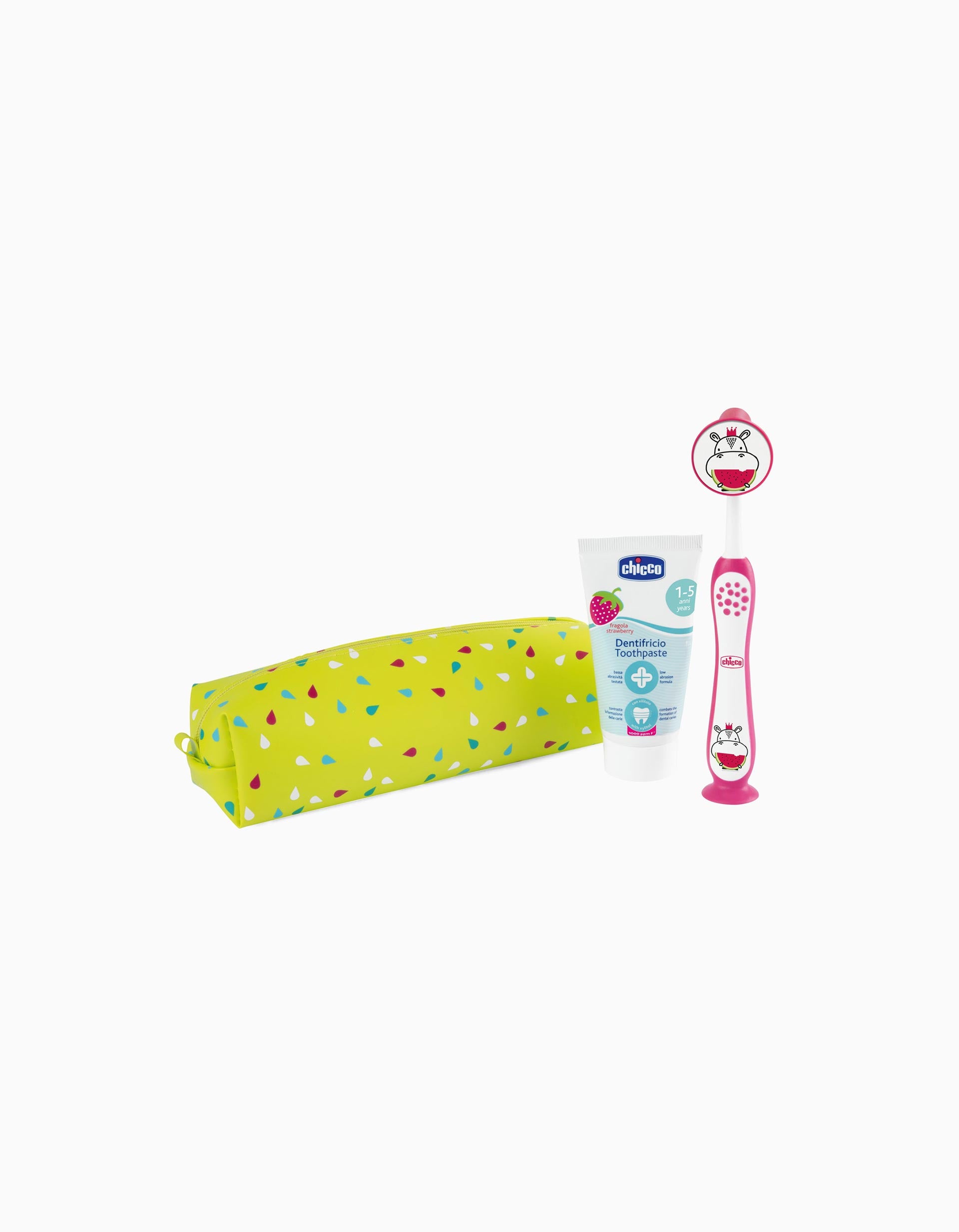 Pack Higiene Oral  Chicco 3-6A, Pink