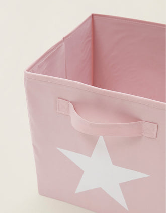 Caixa de Arrumação ZY Baby 'Star', Rosa