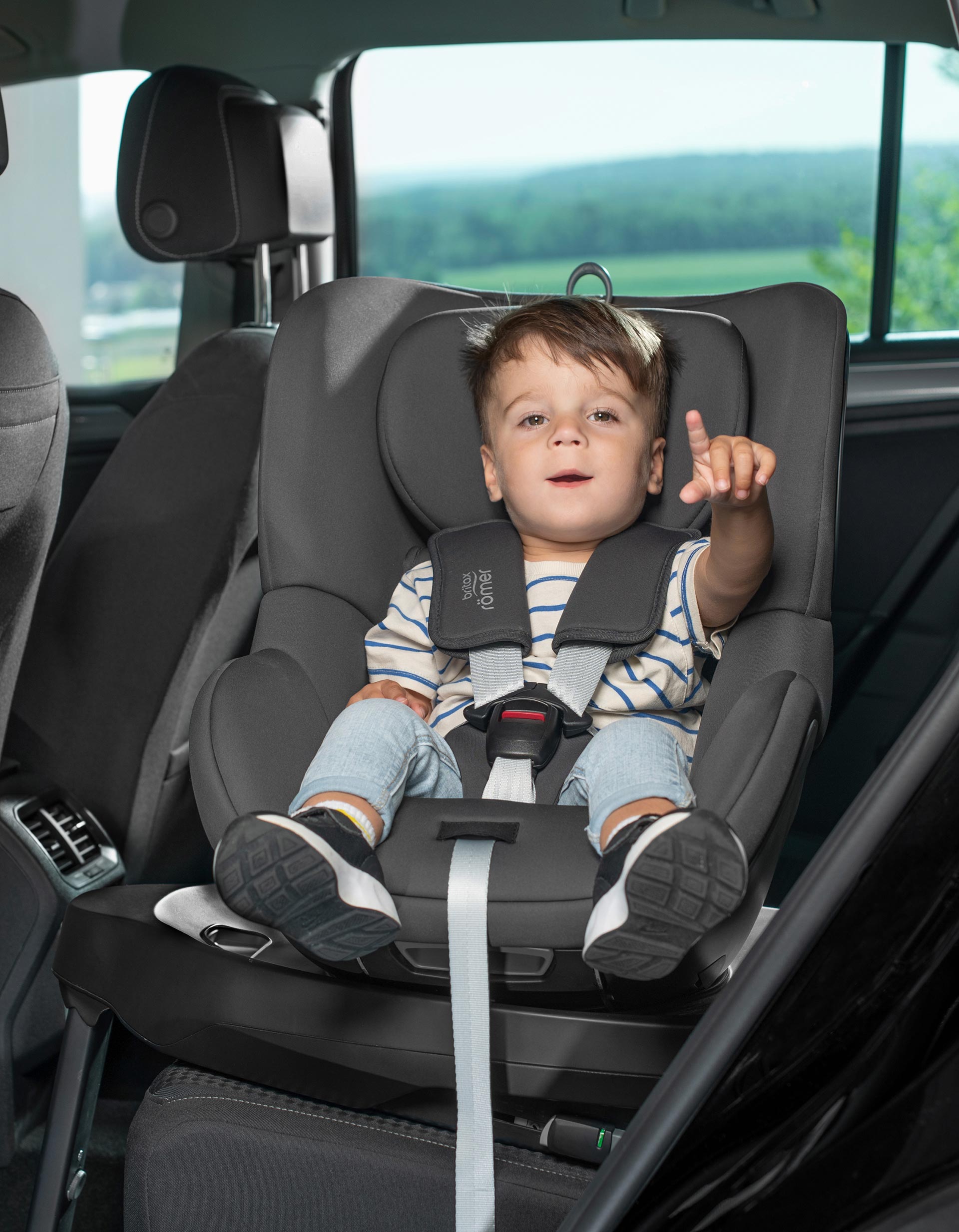 Cadeira Auto Britax Römer Dualfix M Plus, Midnight Grey