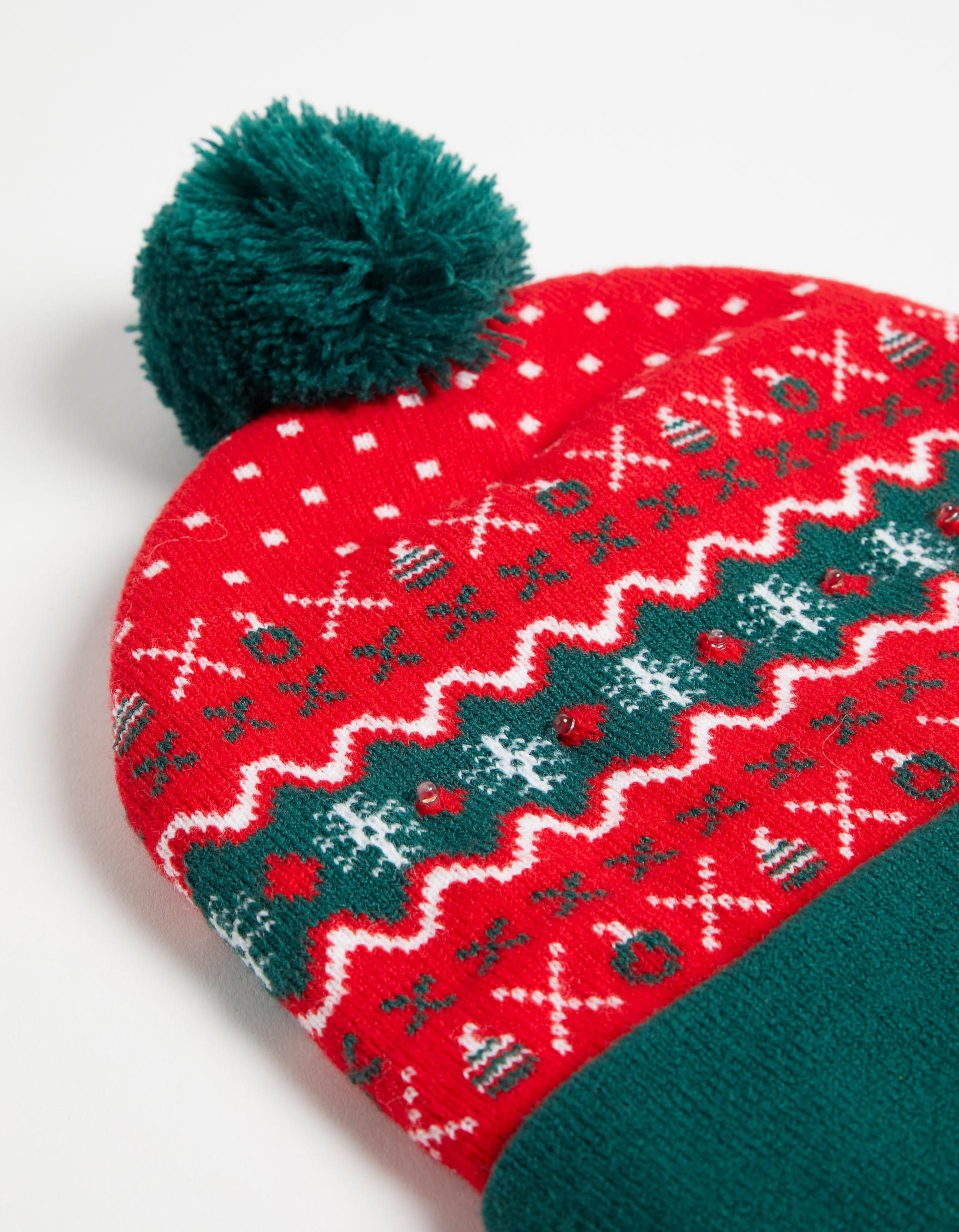 'Christmas' Lights Knitted Hat, Woman, Multiple colors